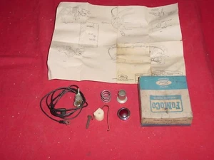 NOS 1966 FORD GALAXIE MUSTANG PARKING BRAKE SIGNAL LAMP C6AZ-15A852-A - Picture 1 of 9