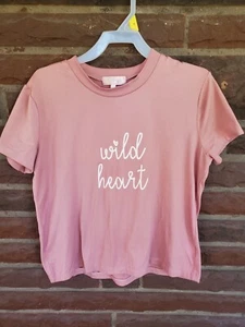 Stella Tweed short sleeve shirt girls size 14, pink - Picture 1 of 5