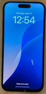 *UŻYWANY* Apple iPhone 15 Pro - 256GB - czarny tytan (odblokowany) - Zdjęcie 1 z 5