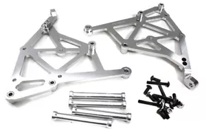 Silver CNC Machined Wing Mount Upgrade Kit Designed for Losi 1/5 DB XL-E & 2.0 - Picture 1 of 1