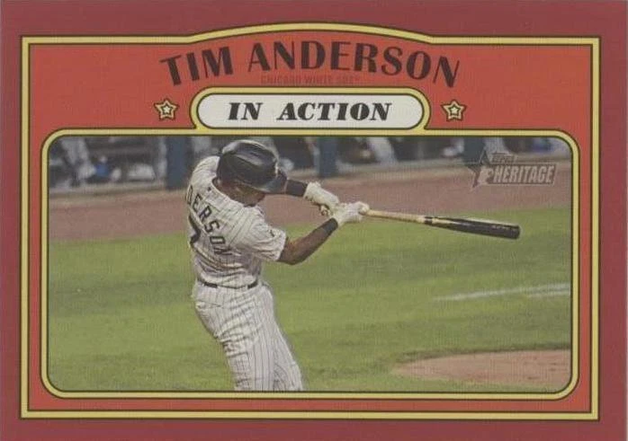 2021 Topps Heritage - Tim Anderson #244