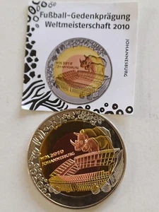 Südafrika, Fußballgedenkprägung WM 2010 Johannesburg, stempelfrisch , (M197) - Bild 1 von 4
