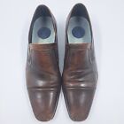 Chaussures habillées hommes en cuir marron Vero Cuoio | Fabriquées en Italie | Taille 42,5