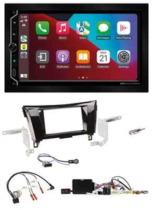 ESX 2DIN DAB USB Lenkrad Bluetooth Autoradio für Nissan Qashqai 14-18 X-Trail Ka - Bild 1 von 12