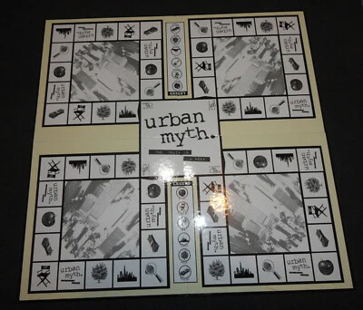 2008 Urban Myth Board Game -  Game Board  -  Replacement Parts Only - Image 1 of 4