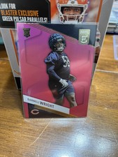 2023 Panini Donruss Elite 127 DARNELL WRIGHT RC Pink Chicago Bears Card