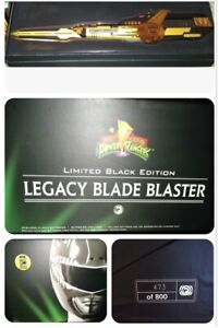 SDCC 2016 Power Rangers Legacy Blade Blaster Limited Black Edition #473/800 Made