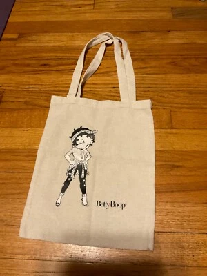 NUEVO Betty Boop Cartera Bolso de Playa Bolso de Lona Regalo Foto 1 de 3