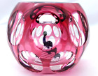 Gorgeous Perthshire Paperweight 1979E Annual Ltd Ed Seal Red Flash Overlay