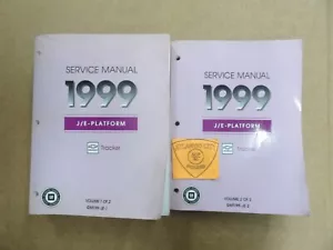 1999 GEO TRACKER J/E-PLATFORM SERVICE MANUAL VOL 1-2 - Picture 1 of 11