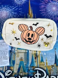 Riñonera bolsa cinturón Halloween Mickey Mouse calabaza parques Disney 2024 nueva - Imagen 1 de 2