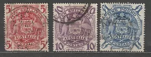 Australia 1949 Lot of 3 Stamps Scott 218-220 Value $11.35 - Picture 1 of 5