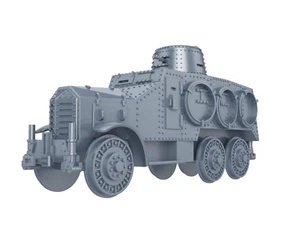 JAPAN WWII - TYPE 93 SO MO SUMIDA railroad armored car - 1/56 1/72 1/87 1/100 3D - Imagen 1 de 5