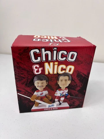 NEW NHL NEW JERSEY DEVILS CHICO & NICO BOBBLEHEAD Cover