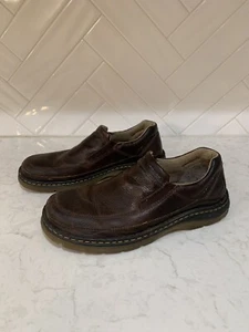 Mocassini Dr. Martens Orson slip on punta tonda 11198 pelle nero uomo taglia 11M - Foto 1 di 8
