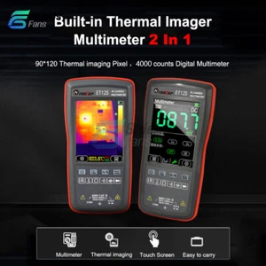 2 In 1 Thermal Imager+Multimeter 2.8'' Touch Screen IR Thermal Camera Multimeter - Picture 1 of 20
