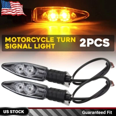 Luz intermitente indicadora de señal de giro LED delantera para BMW HP4 S1000R S1000RR S1000XR Foto 1 de 4