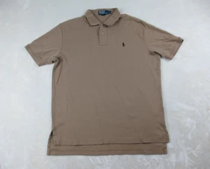 Ralph Lauren Polo Shirt Mens Large Brown Pony Cotton Preppy Casual* - Bild 1 von 9