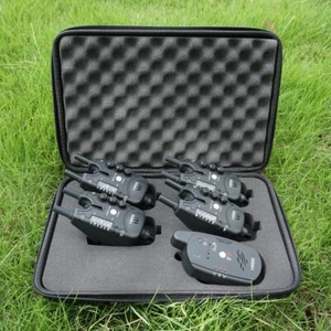 HIRISI Funk Bissanzeiger-Komplettset mit Diebstahlschutz Karpfenangeln Angeln - Bild 1 von 10