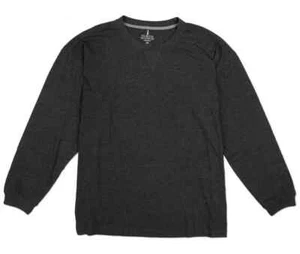 NUOVO!! North Hudson Outfitters CAMICIA UOMO MANICA LUNGA PIU' 3X NERA SUPER MORBIDA - Foto 1 di 9