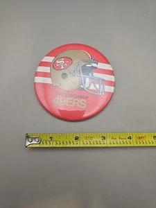 Vintage San Francisco 49ers Button Pin - Picture 1 of 2