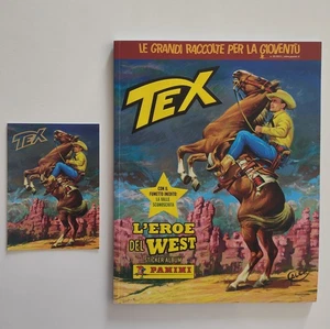 Tex L'eroe Del West sticker album figurine Completo + Cards e Cartolina - Foto 1 di 12