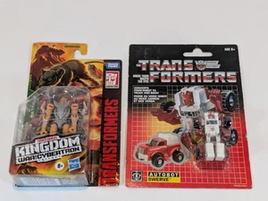 LOT OF 2 Transformers G1 Swerve Walmart Reissue & WFC Kingdom Rattrap MOSC - Picture 1 of 6