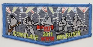Croatan Lodge 117 S83 Flap 2011 Conclave Delegate trader East Carolina Council N - Picture 1 of 1