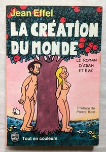 Jean Effel Adam & Eva Geschichte 1974 Buch Farbillustrationen 192p - Bild 1 von 3