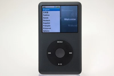 Apple iPod Classic 7.Gen 160GB Schwarz MC297J/A A1238 Japan Gebraucht Top - Bild 1 von 4