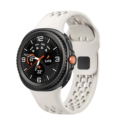 Correa deportiva de silicona transpirable para reloj Samsung Galaxy 8 40/44 mm/clásico 46 mm Foto 1 de 4