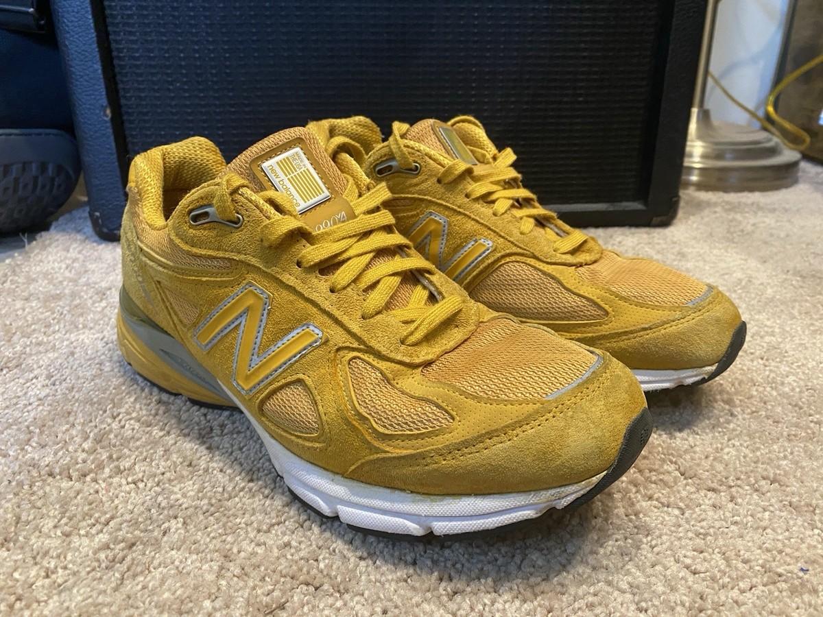 New Balance 990v4 Made In USA Yellow for Sale | Authenticity New Balance 990v4 Made In USA Yellow for Sale | Authenticity