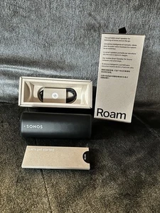 SONOS ROAM Model 1R21BLK Lautsprecher kabellos wlan bluetooth schwarz - Bild 1 von 8