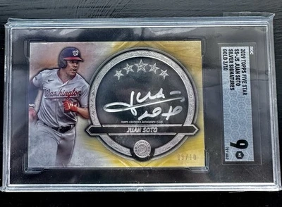 2021 Topps Five Star - Silver Signatures Juan Soto #SS-JS 3/10 - Image 1 of 3