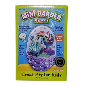 Mini Terrario Sirena Jardín Creatividad para Niños Faber Castell Mejor Juguete Premio - Imagen 1 de 6