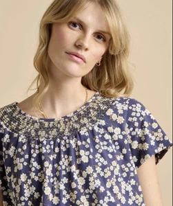 T-shirt margherita galleggiante Brakeburn 100% cotone taglia 16 nuova - Foto 1 di 4