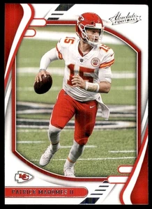 Panini Absolute Red Patrick Mahomes II 2021 Kansas City Chiefs #1 - Imagen 1 de 2