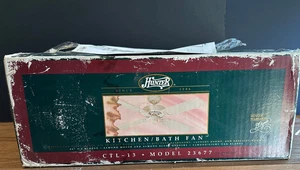 Hunter almond Bath  44" Ceiling Fan 23677 4 Blades New Open Box - Picture 1 of 12