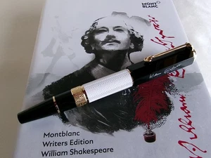 Montblanc Limited Writers Edition William Shakespeare Rollerball Pen - Picture 1 of 14