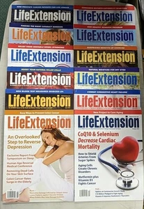 Life Extension Magazine Reverse Depression Cardiac Mortality Testosterone Bl X12 - Picture 1 of 14