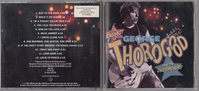 George Thorogood - The Baddest of George Thorogood and the Destroyers CD 1992  - Image 1 of 2