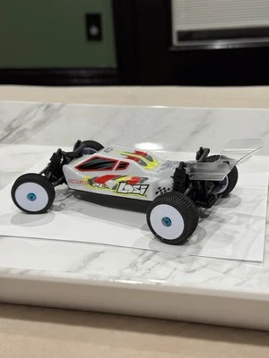 Losi Micro-B Micro-T Mini-Z Wheel Lock Nuts Aluminum 2mm Wheel Nuts Sky Blue 4 - Image 1 of 4