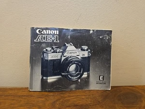 Canon AE-1 Instruction Manual - Original - Picture 1 of 13