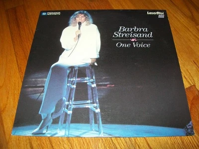 BARBRA STREISAND: ONE VOICE Laserdisc LD EXCELLENT CONDITION MUSIC VERY RARE! Foto 1 de 2