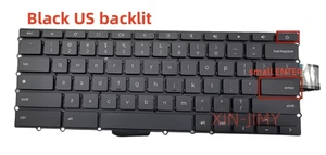US black Laptop keyboard For Lenovo Chromebook 14E Gen 2 Notebook with backlit - Picture 1 of 2