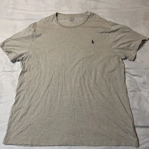 RL Polo Shirt, Solid Beige, Brown Polo Horse, Size 2XB - Picture 1 of 5