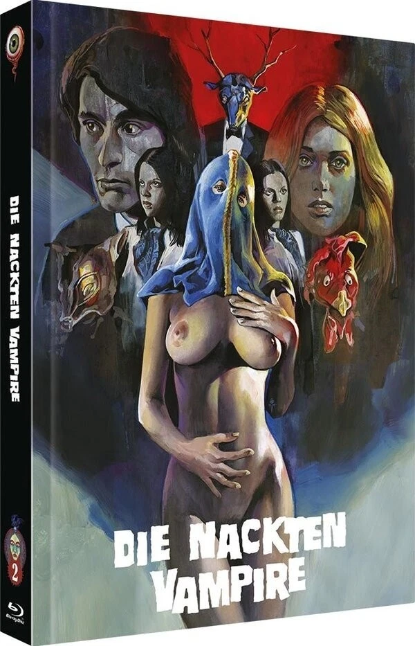 Die nackten Vampire (1970) (Cover C Mediabook, Blu-ray + DVD) Wicked Vision - Image 1 of 4