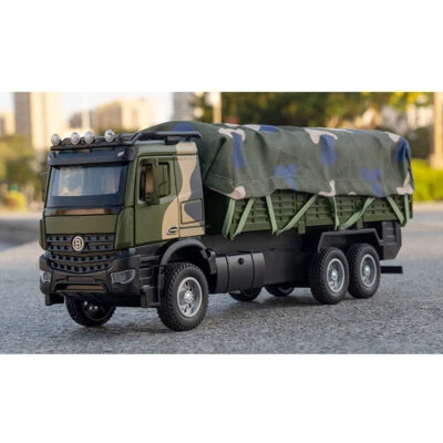 1/35 Vehículo Militar Camión Juguete Diecast Ejército Modelo Coche Juguetes para Niños Niños Regalos Foto 1 de 4