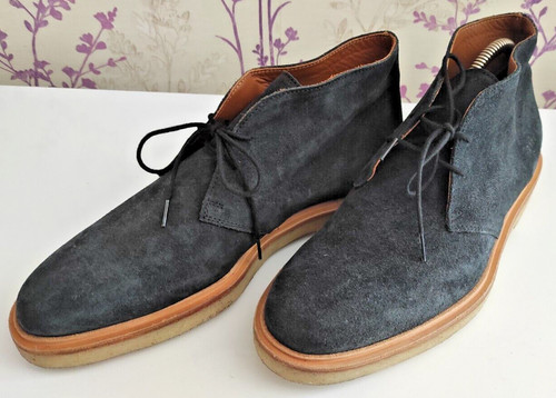 COMMON PROJECTS CHUKKA IN PELLE SCAMOSCIATA CERATA MADE IN ITALY TAGLIA UK 7 EU 41 US 8