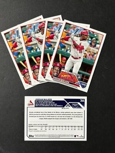 2023 Topps Series 2 Jordan Walker RC Lot (5) #344 Cardinals - Bild 1 von 1